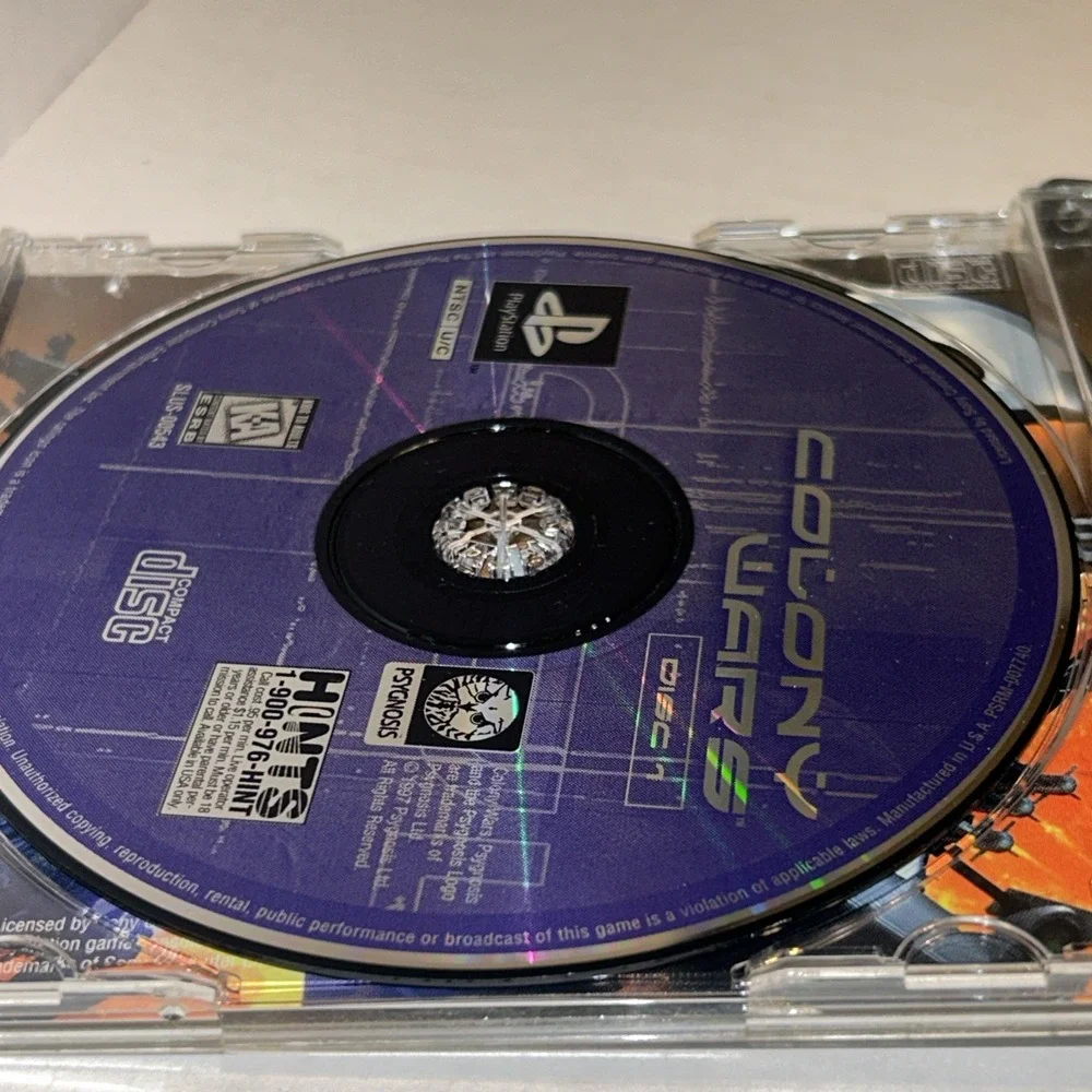 Colony Wars (Sony Playstation 1, 1997) PS1 w/‎ 2 Discs